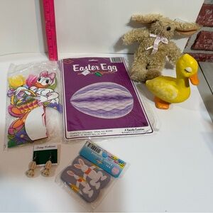 Vintage Easter Decor Lot